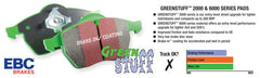 Kies-Motorsports EBC EBC 08-10 BMW 128 3.0 Greenstuff Front Brake Pads