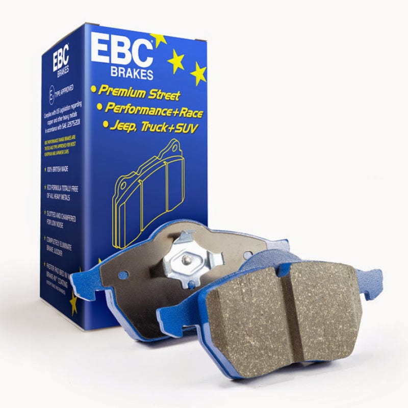 Kies-Motorsports EBC EBC 09-12 Porsche Boxster (Cast Iron Rotors only) 2.9 Bluestuff Rear Brake Pads