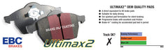 Kies-Motorsports EBC EBC 09+ BMW Z4 3.0 (E89) Ultimax2 Front Brake Pads