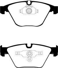 Kies-Motorsports EBC EBC 11-12 BMW 1M Coupe 3.0 Twin Turbo Greenstuff Front Brake Pads