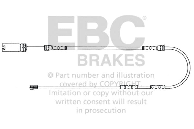 Kies-Motorsports EBC EBC 2011-2012 BMW 135 3.0L Turbo Front Wear Leads