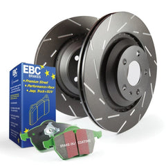 Kies-Motorsports EBC EBC S2 Kits Greenstuff Pads and USR Rotors