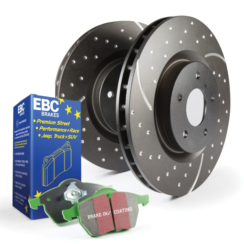 Kies-Motorsports EBC EBC S3 Kits Greenstuff Pads and GD Rotors