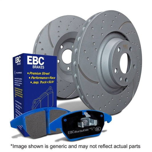 Kies-Motorsports EBC EBC S6 Brake Pad and Rotor Kit