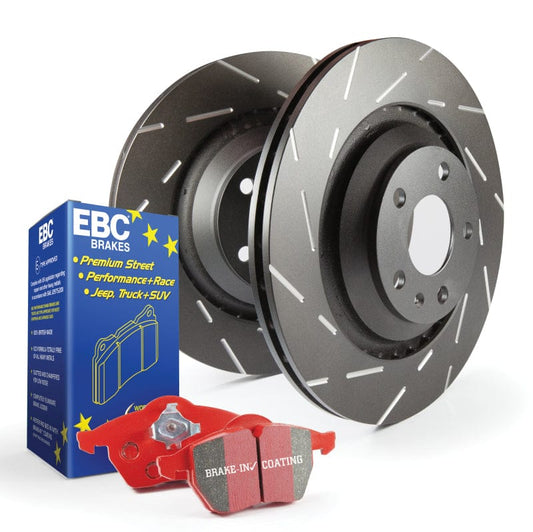 Kies-Motorsports EBC Stage 4 Kits Redstuff and USR rotors