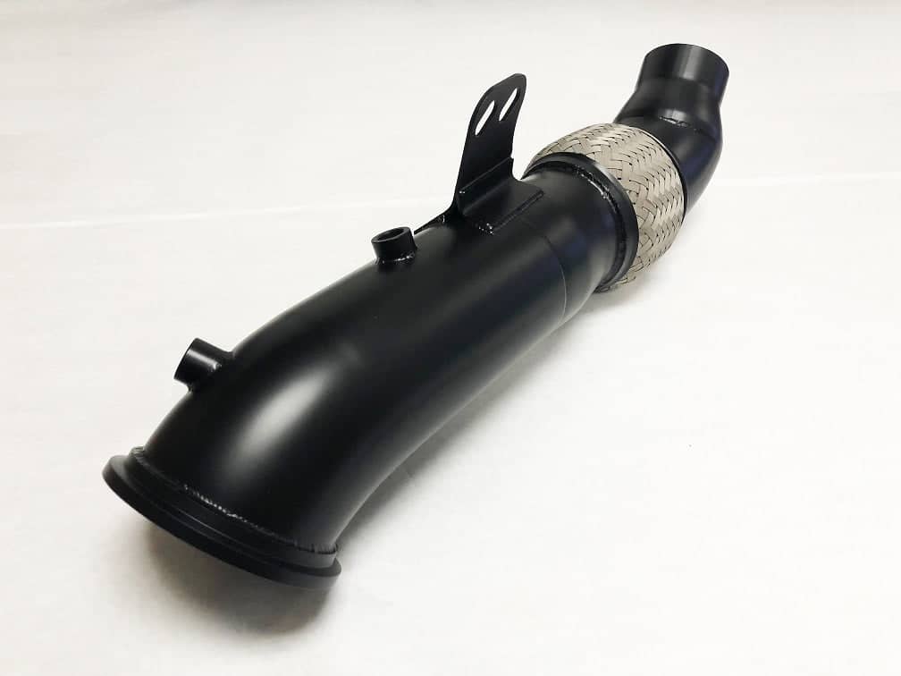 Kies-Motorsports Evolution Racewerks Competition Series 4.5" Catless Downpipe for the 2020+ Toyota Supra 3.0 B58 Engine