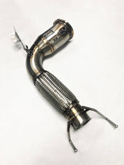 Kies-Motorsports Evolution Racewerks Competition Series 4" Catless Downpipe for the 2015+ Mini Cooper S, Clubman, Cabrio and Countryman EU/Asia Spec & Cooper JCW all region (4 Cylinder) Engine