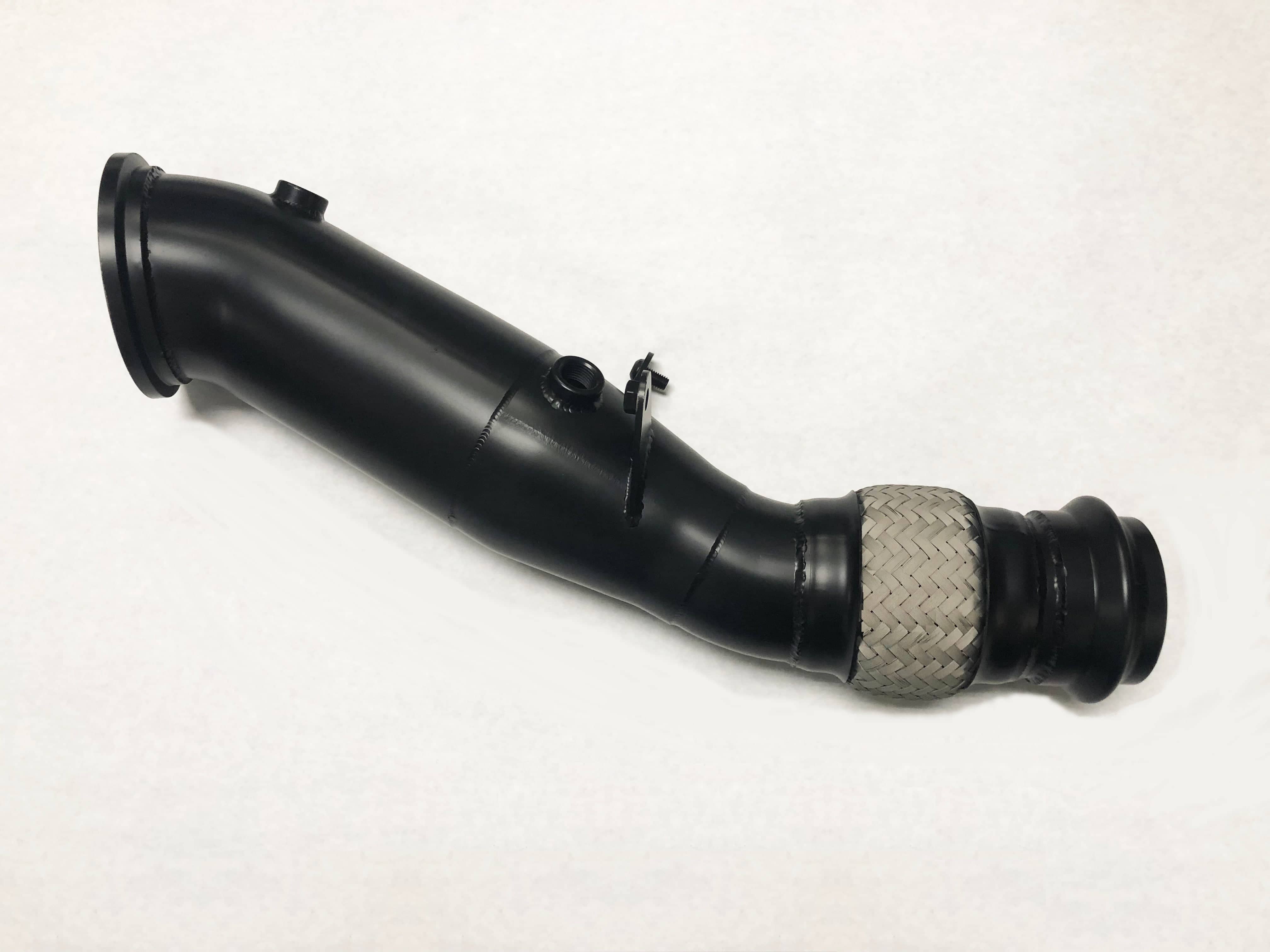 Kies-Motorsports Evolution Racewerks Competition Series 4" Catless Downpipe for the 2021+ Toyota Supra 2.0 B46 US Spec Engine