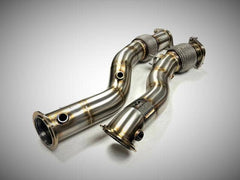 Kies-Motorsports Evolution Racewerks Evolution Racewerks High Flow (CATLESS) Downpipes for S58 Engine (X3M, X4M)