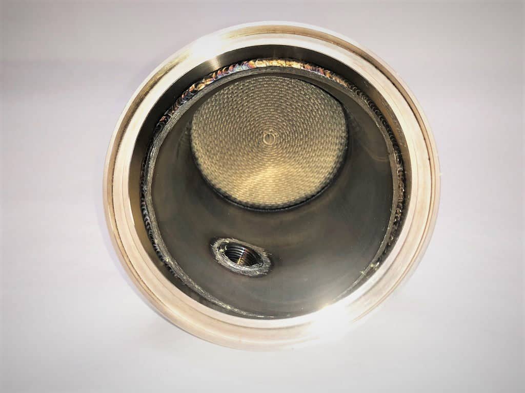 Kies-Motorsports Evolution Racewerks Sports Series 4" High Flow Catted Downpipe for the 2015+ Mini Cooper S, Clubman, Cabrio and Countryman US Spec B46 Engine