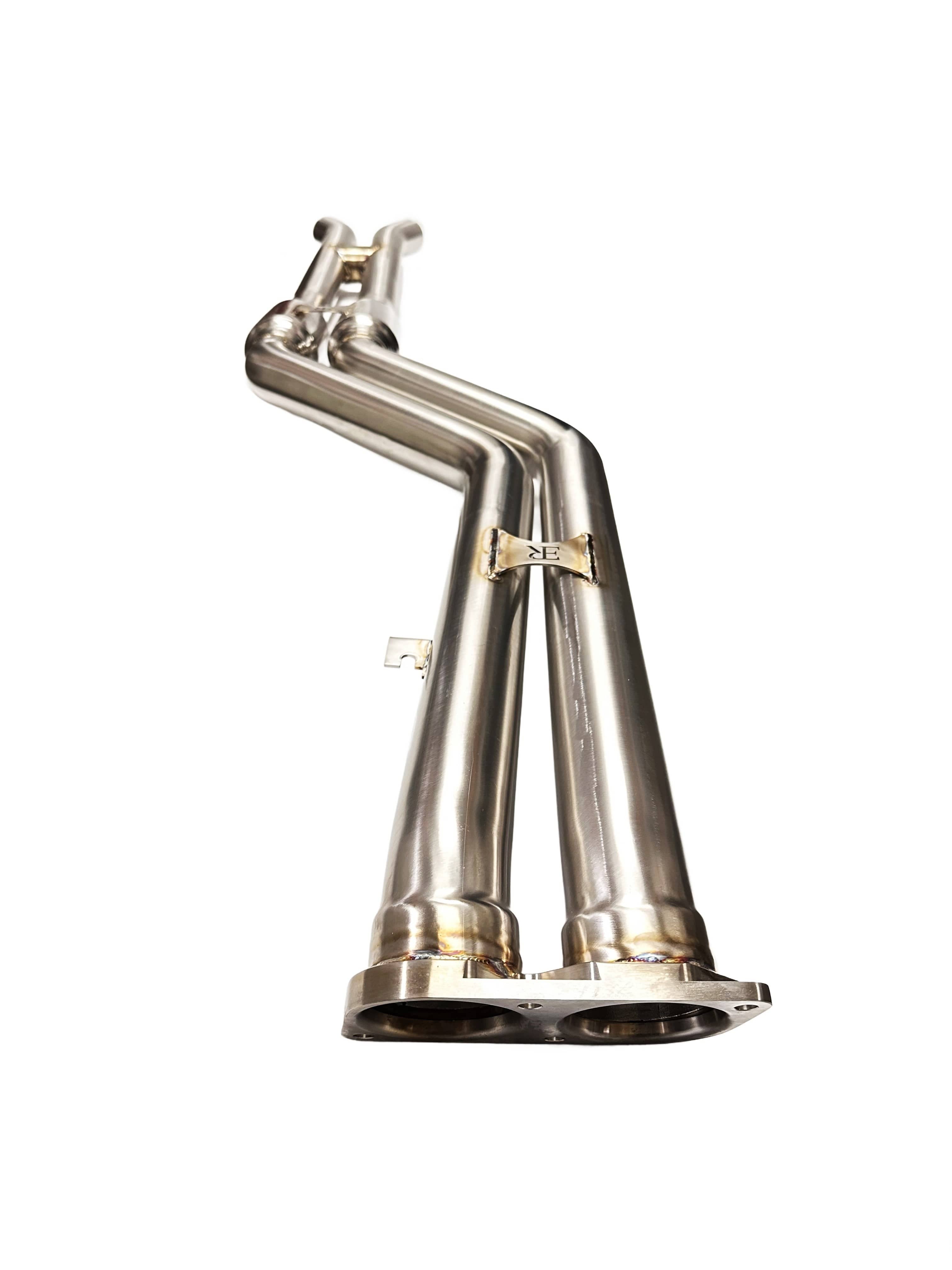 Kies-Motorsports Evolution Racewerks Sports Series Resonated Mid Pipes 2020+ X3M & X4M S58 Engine