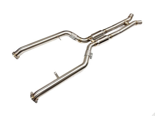 Kies-Motorsports Evolution Racewerks Sports Series Resonated Mid Pipes 2021+ M3 & M4 S58 Engine