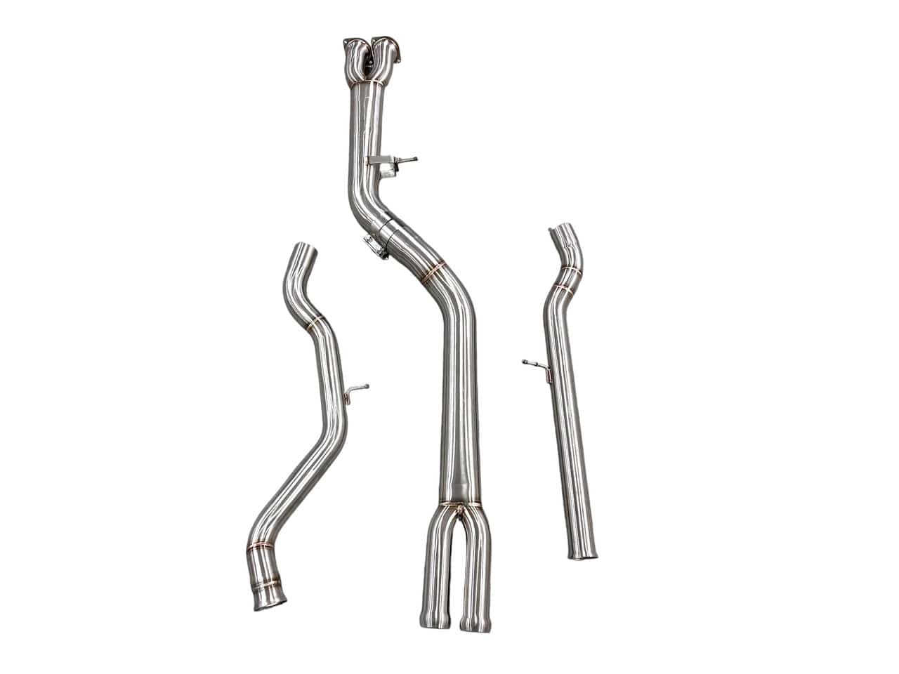 Kies-Motorsports Extreme Powerhouse MAD BMW F8x M3 M4 Single Midpipe (Brace Included)