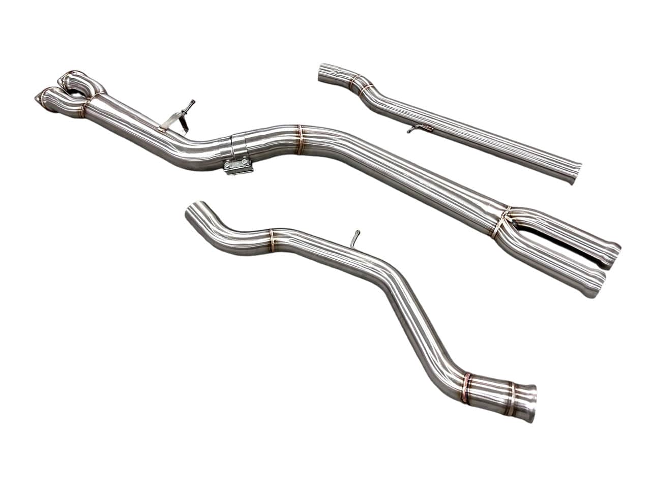 Kies-Motorsports Extreme Powerhouse MAD BMW F8x M3 M4 Single Midpipe (Brace Included)