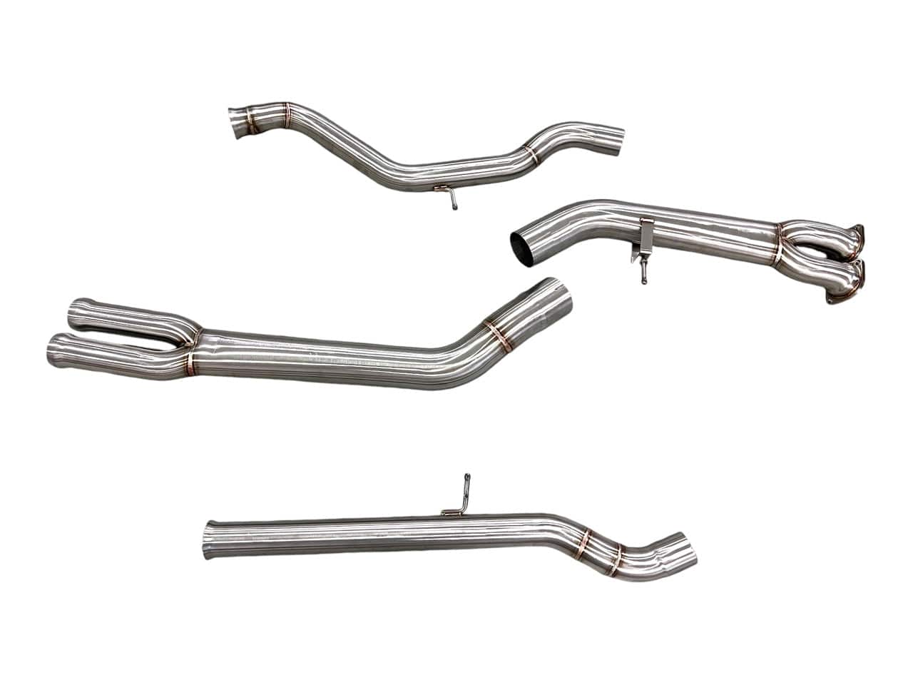 Kies-Motorsports Extreme Powerhouse MAD BMW F8x M3 M4 Single Midpipe (Brace Included)