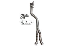 Kies-Motorsports Extreme Powerhouse MAD BMW G87 M2 S58 Non-Resonated Single Midpipe (Brace Included)