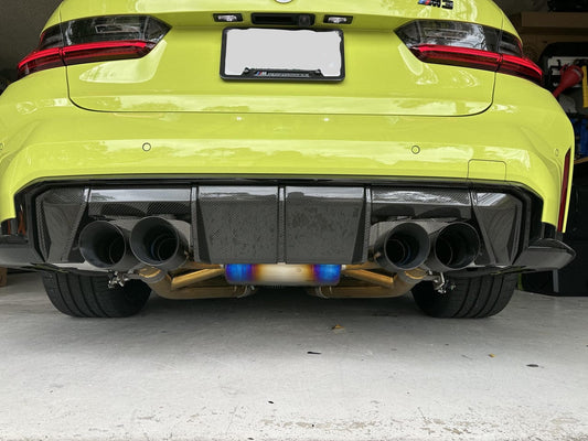 Kies-Motorsports Extreme Powerhouse MAD BMW M3 M4 S58 G80 G82 Axle Back Titanium