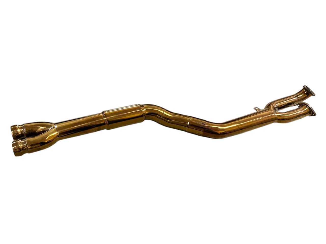 Kies-Motorsports Extreme Powerhouse MAD BMW M3 M4 S58 G80 G82 Resonated Single Midpipe Titanium - MAD-097