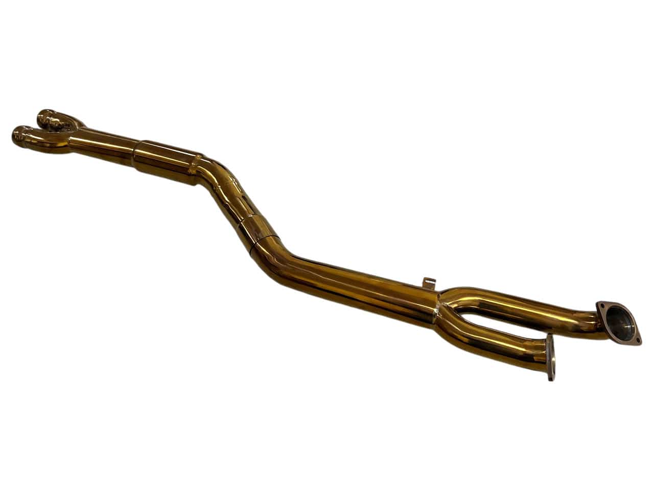 Kies-Motorsports Extreme Powerhouse MAD BMW M3 M4 S58 G80 G82 Resonated Single Midpipe Titanium - MAD-097