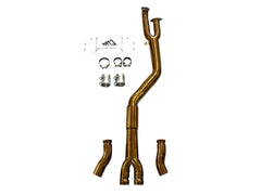 Kies-Motorsports Extreme Powerhouse MAD BMW M3 M4 S58 G80 G82 Resonated Single Midpipe Titanium - MAD-097