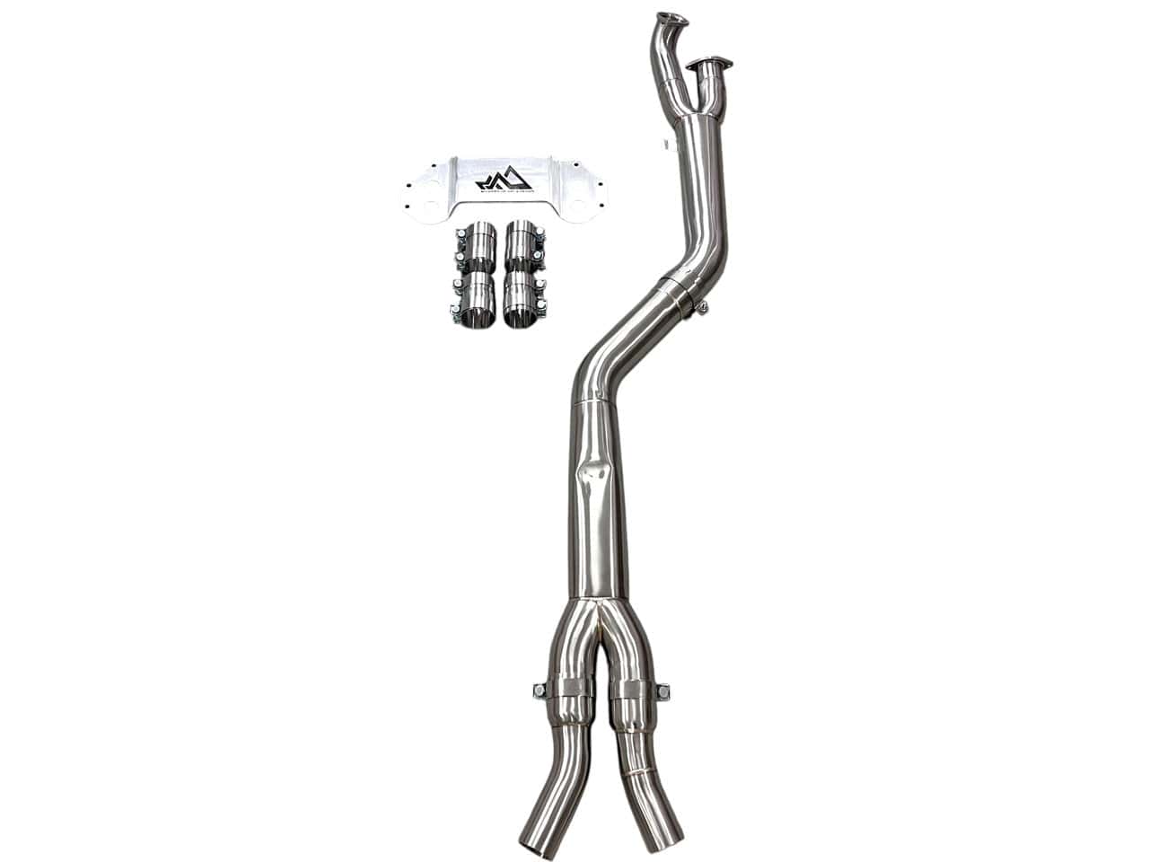 Kies-Motorsports Extreme Powerhouse MAD BMW S58 4" Fat Boy Single Midpipe M3 M4 G80 G82 - MAD-124