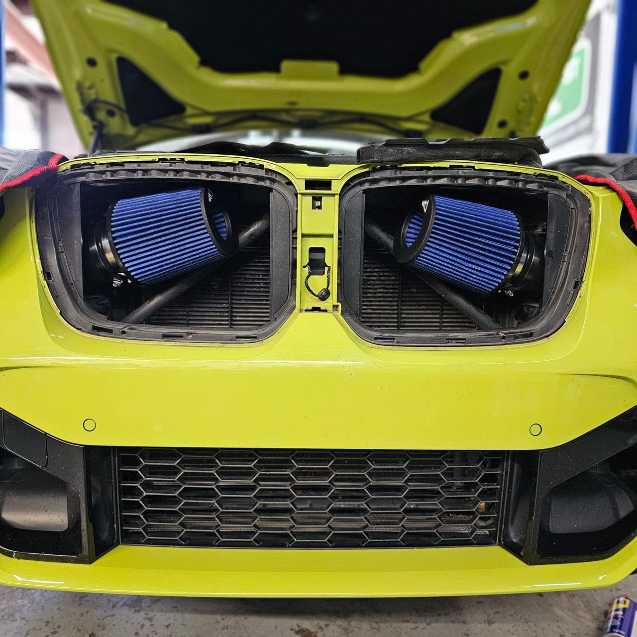 Kies-Motorsports Extreme Powerhouse MAD BMW X3M X4M Front Mount Intakes S58 F97 F98