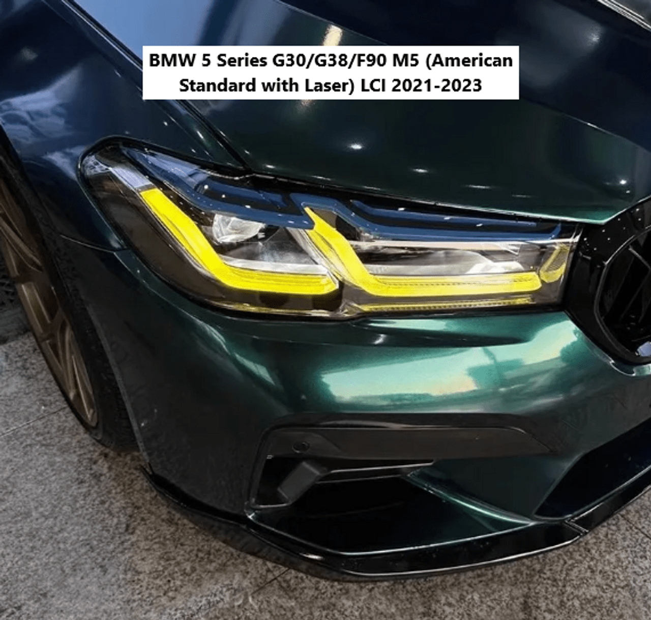 Kies-Motorsports Extreme Powerhouse MAD Yellow DRL LED Module Set - Fast Swap, Plug & Play