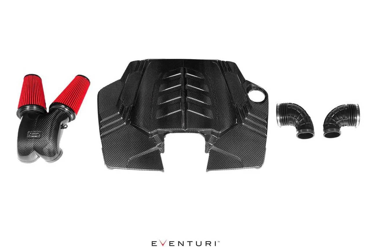 Kies-Motorsports Fabspeed Motorsports Eventuri 4.0TFSI Twin Turbo V8 Black Carbon Intake System - 2025+
