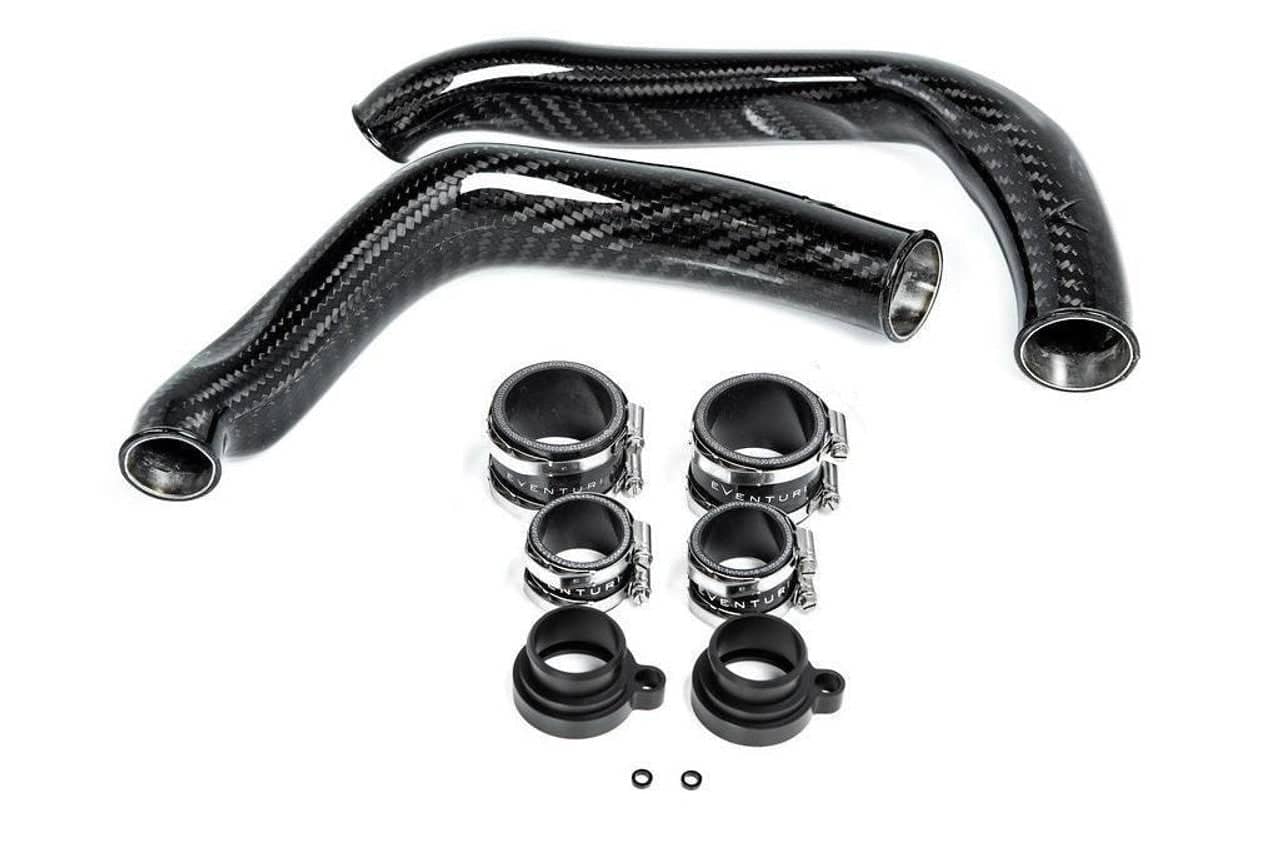 Kies-Motorsports Fabspeed Motorsports Eventuri BMW F8X M2C / M3 / M4 S55 Black Carbon Charge Pipe Set