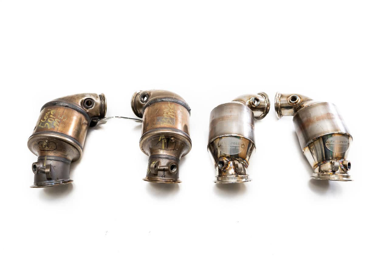 Kies-Motorsports Fabspeed Motorsports Fabspeed BMW M8 Primary Sport Catalytic Converter Downpipes (2019+)