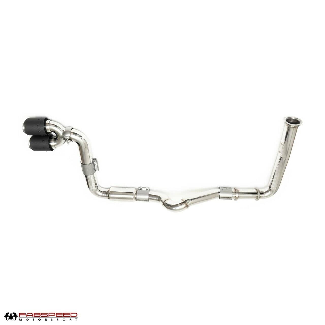 Kies-Motorsports Fabspeed Motorsports Fabspeed Porsche 718 Boxster/Cayman Supercup Turboback Exhaust System (2017+)