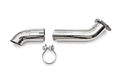 Kies-Motorsports Fabspeed Motorsports Fabspeed Porsche 911 Carrera Muffler Bypass Pipe with Adjustable Turndown (1976-1989)