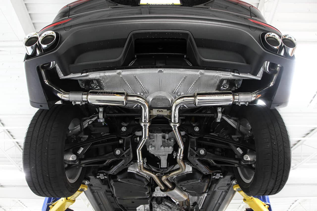 Kies-Motorsports Fabspeed Motorsports Fabspeed Porsche 958.2 Cayenne V6 Supercup Exhaust System (2015-2018)