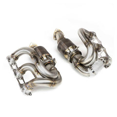Kies-Motorsports Fabspeed Motorsports Fabspeed Porsche 981 Cayman GT4 / Boxster Spyder RENNKRAFT® Modular Headers with HJS Catalytic Converters (2015-2016)