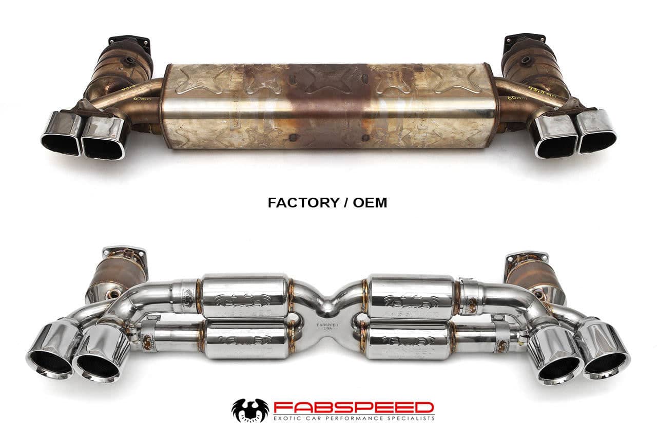 Kies-Motorsports Fabspeed Motorsports Fabspeed Porsche 991 Turbo / Turbo S Supersport X-Pipe Exhaust System