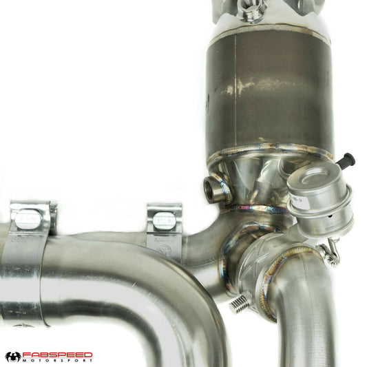 Kies-Motorsports Fabspeed Motorsports Fabspeed Porsche 997.2 Turbo / Turbo S Valvetronic Supersport X-Pipe Exhaust System (2010-2012)