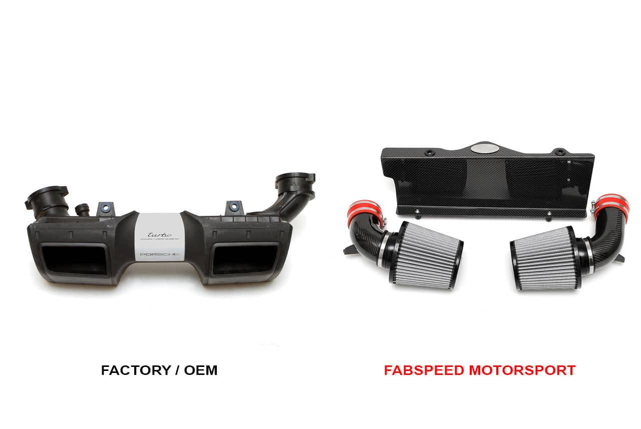 Kies-Motorsports Fabspeed Motorsports Fabspeed Porsche 997 Turbo Carbon Fiber Competition Air Intake