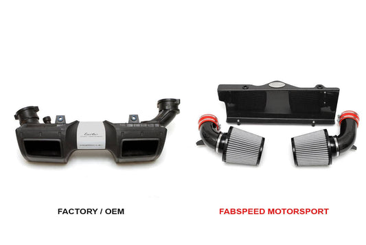 Kies-Motorsports Fabspeed Motorsports Fabspeed Porsche 997 Turbo Carbon Fiber Competition Air Intake