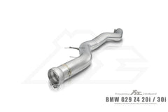 Kies-Motorsports Fi Exhaust BMW Fi Exhaust G29 Z4 20i |2.0T B48| 2019 +Front Pipe + Mid Pipe + Valvetronic Muffler + Dual Silver Tips (Retains OEM Valve Settings - No Remote)