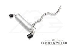 Kies-Motorsports Fi Exhaust BMW Fi Exhaust G29 Z4 20i |2.0T B48| 2019 +Front Pipe + Mid Pipe + Valvetronic Muffler + Dual Silver Tips (Retains OEM Valve Settings - No Remote)