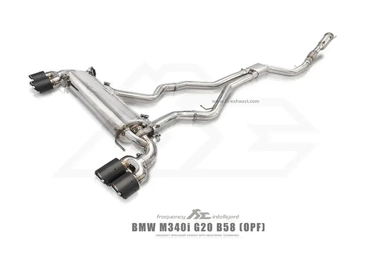 Kies-Motorsports Fi EXHAUST BMW G20/G21 M340i | 3.0T B58 | 2019+ (Quad Tips) Valvetronic Catback Exhaust