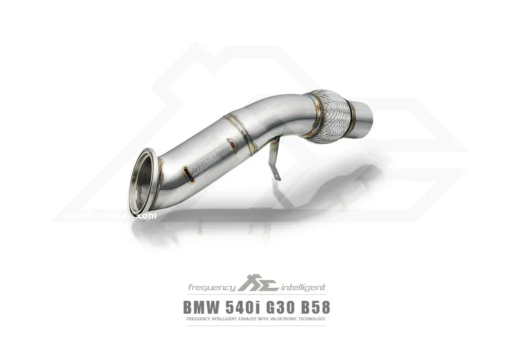 Kies-Motorsports Fi EXHAUST BMW G30 540i Catless Downpipe