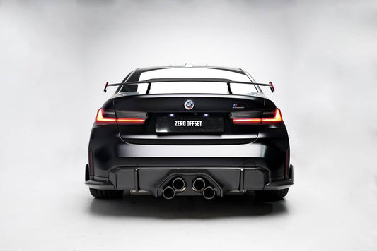 Kies-Motorsports Fi EXHAUST BMW G80 M3/G82 M4 | M-Performance Diffuser | Single Mid Pipe Valvetronic Catback