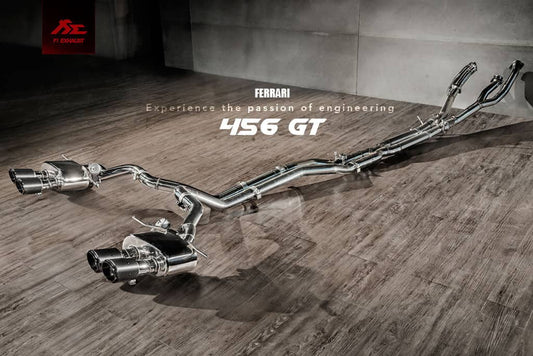 Kies-Motorsports Fi EXHAUST Ferrari 456 GT / M Valvetronic Catback exhaust Silver