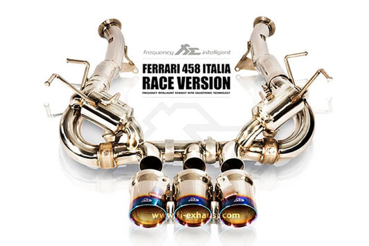 Kies-Motorsports Fi EXHAUST Ferrari 458 Italia/spyder | Race Version | 2010-2015 Valvetronic Muffler Exhaust