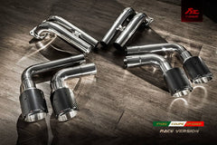 Kies-Motorsports Fi EXHAUST Ferrari F430 Race Version Valvetronic Muffler exhaust Silver