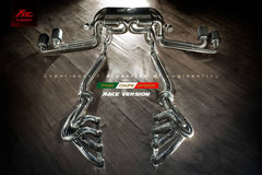 Kies-Motorsports Fi EXHAUST Ferrari F430 Race Version Valvetronic Muffler exhaust Silver