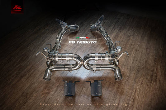 Kies-Motorsports Fi EXHAUST Ferrari F8 Tributo (OPF) | 2019-2023 Valvetronic Muffler Exhaust