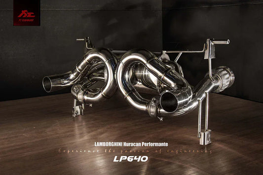 Kies-Motorsports Fi EXHAUST Lamborghini Huracan Performante LP640-4 Valvetronic Muffler (Non-Valve) Exhaust