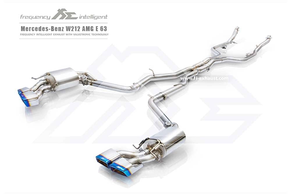 Kies-Motorsports Fi EXHAUST Mercedes-Benz W212 AMG E63 Valvetronic Catback Exhaust